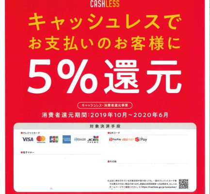 キャッシュレス・ポイント還元事業